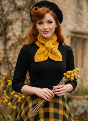 Bufanda de invierno amarilla Sch con bucle para mujer, bufanda amarilla mostaza para mujer, bufanda deslizante Sch para mujer, bufanda amarilla Sch con bucle Sch para mujer, bufanda de invierno Knit para mujer, bufanda vintage amarilla mostaza para mujer, bufanda retro Sch para mujer, bufanda rockabilly Sch para mujer, bufanda amarilla suave para mujer, bufanda corta de invierno para mujer, bufanda Sch para mujer, accesorios de invierno para mujer, bufanda amarilla mostaza Knit para mujer, bufanda retro Sch prohibida
